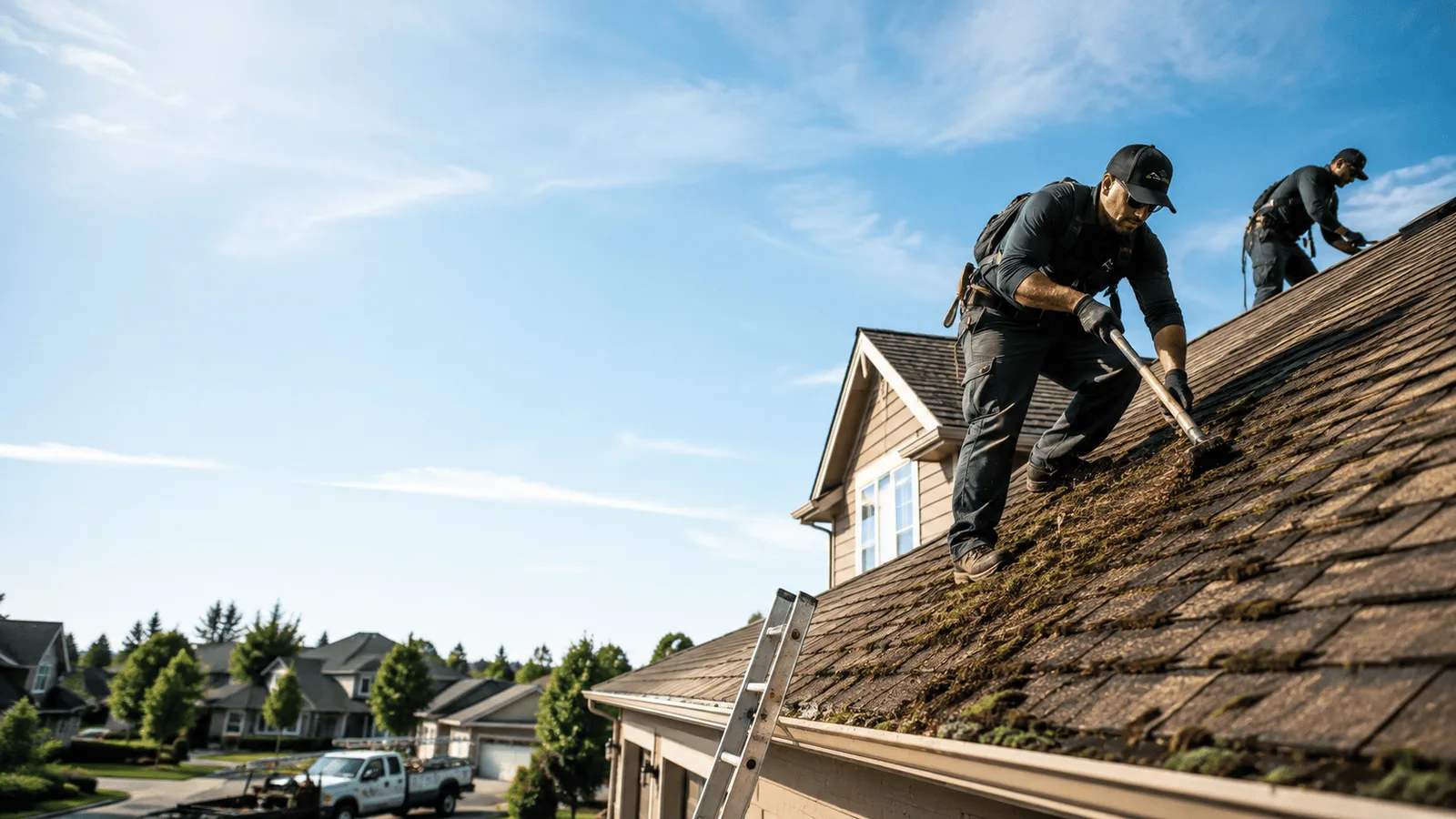 Roof Moss Removal in Points, WV near me